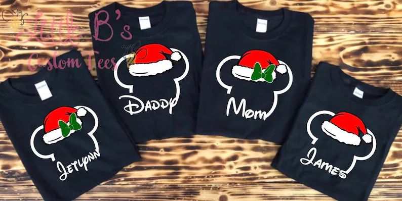Disney Christmas Shirts Disney Shirts Christmas Shirts Disney Family Shirts Disneyland Disney Wor... | Etsy (US)