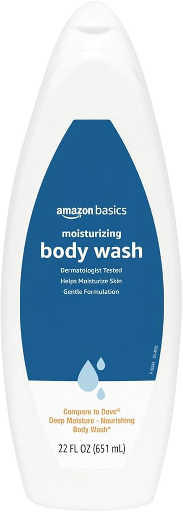 Amazon Basics Moisturizing Body Wash, Fresh Scent, Deep Moisture, Nourishing, Dermatologist Teste... | Amazon (US)