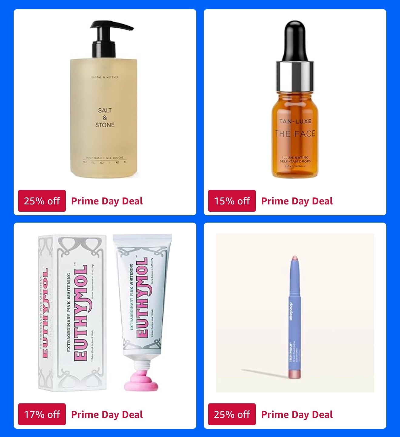 Amazon Prime Day sale picks!

#LTKBeauty #LTKSaleAlert #LTKFindsUnder50