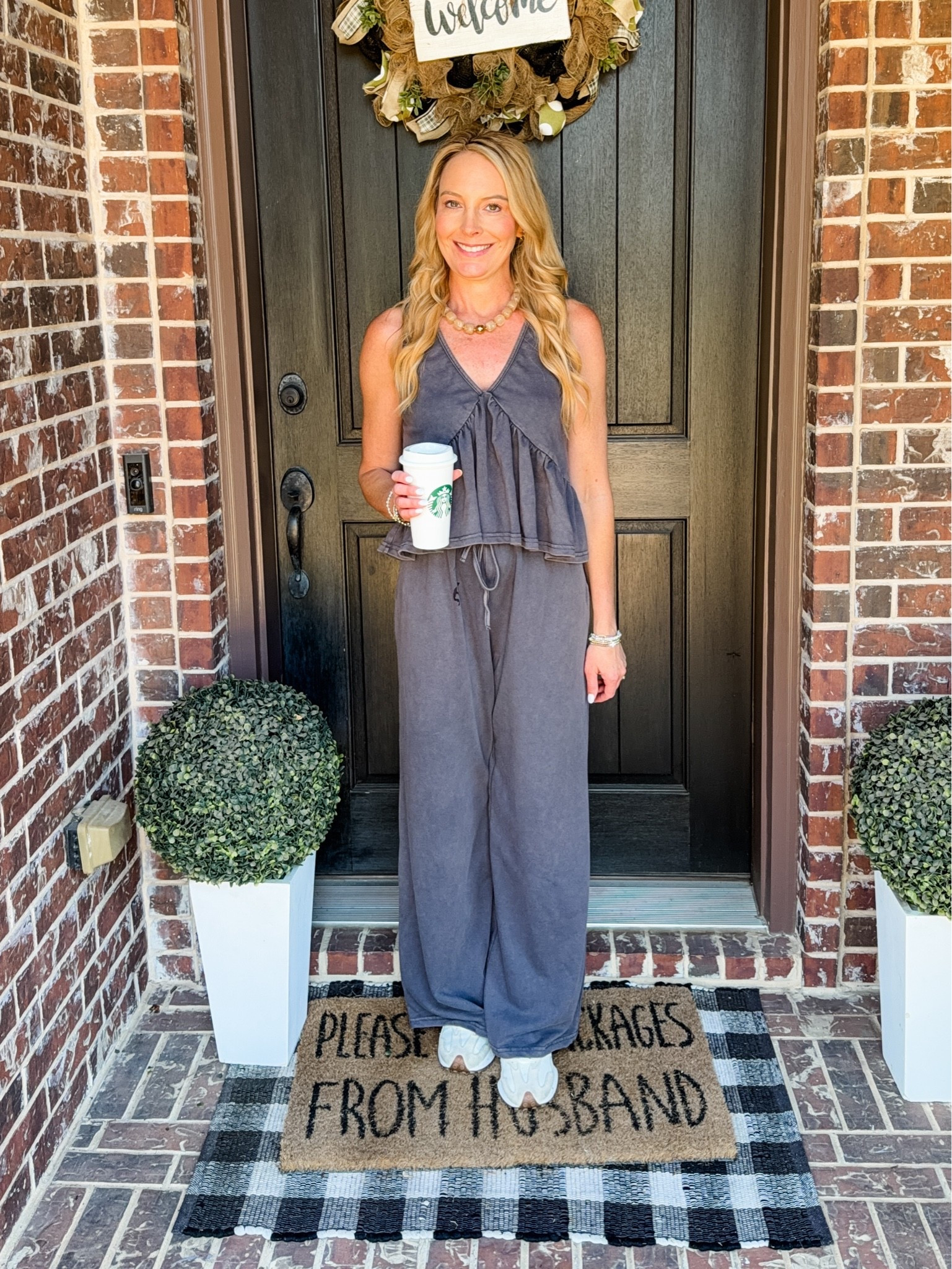 The cutest set ever! Perfect together or styled separately. Looks very close to a much more expensive set. This is a great quality and so comfy. I’m wearing a small. 

Casual outfits | travel outfits | Amazon | vacation outfits | two piece set | easy outfits |

#LTKootd #LTKTravel #LTKSaleAlert