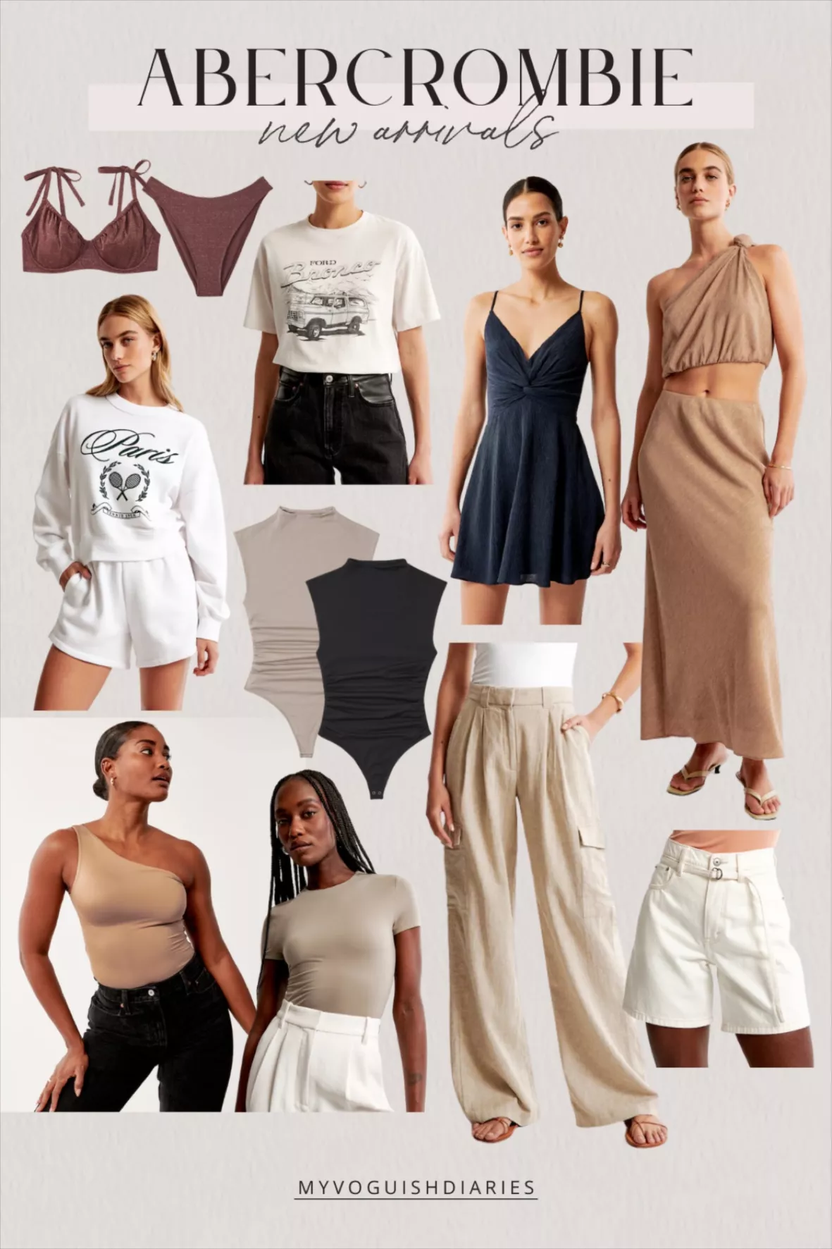 Abercrombie Neutral Summer Outfits