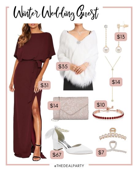 Wedding Guest Dresses | Wedding Guest Outfits | Wedding Guest Dress | Winter Wedding Guest | Holiday Dresses | Holiday Outfits 

#LTKwedding #LTKHoliday #LTKSeasonal