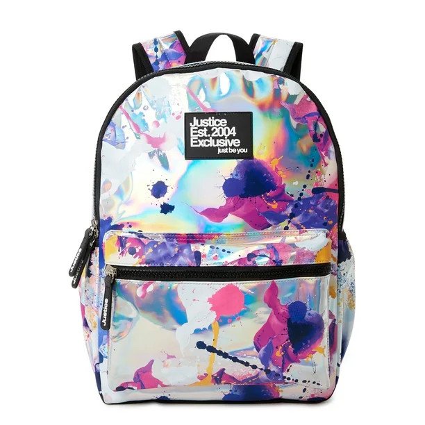 Justice Sport Kids' Multi Splatter Backpack - Walmart.com | Walmart (US)