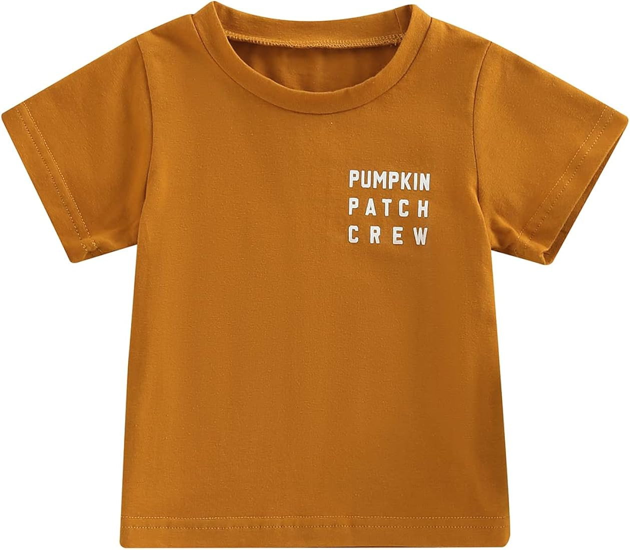 Toddler Little Boys Girls Halloween Short Sleeve Tshirt Pumpkin Patch Crew Print Tops Tee Shirts ... | Amazon (US)