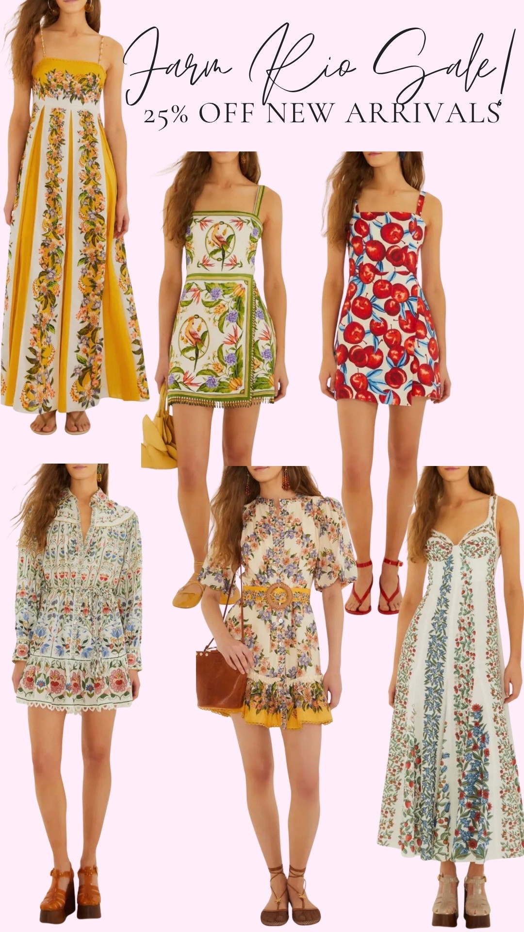 Farm Rio spring sale - 25% OFF!!

Spring outfits 2026, date night outfits, spring dresses, vacation outfits beach, Easter dresses 

#LTKSaleAlert #LTKTravel #LTKootd