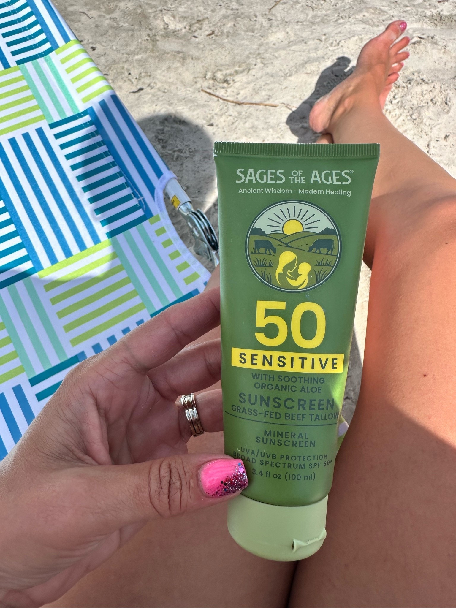 Tallow mineral sunscreen with NO a white cast!!

#LTKmomlife #LTKselfcare #LTKmorningroutine