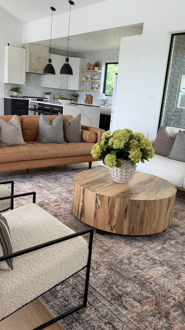 Modern meets simplicity here in our open concept neutral home