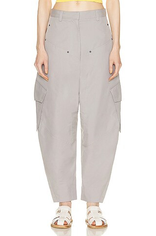 Loewe Cargo Trouser in Fog Grey | FWRD | FWRD 