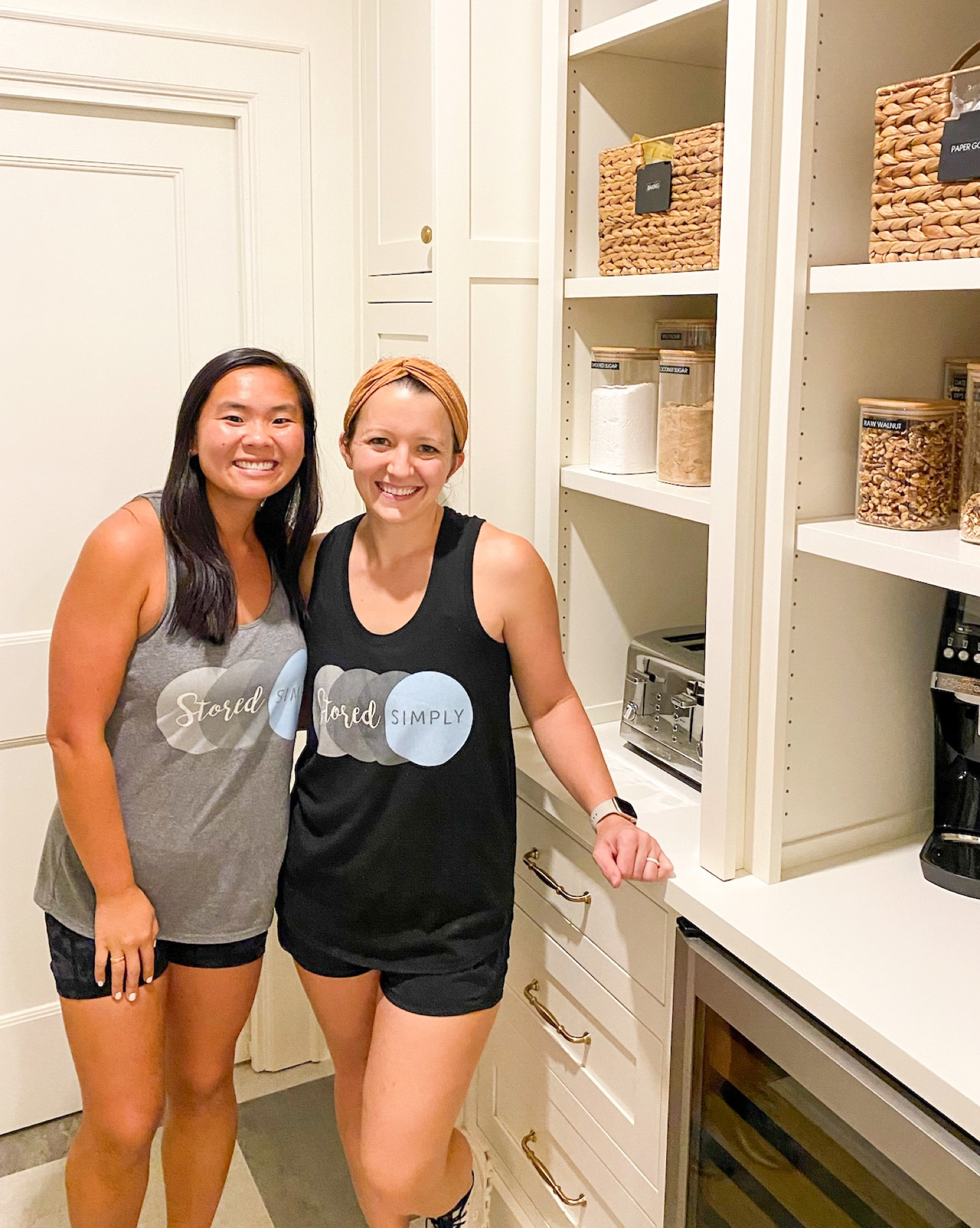 WE LOVE KITCHENS. 

And we've got tons of kitchen content to share with you guys from our two most recent jobs. 

Both kitchens had recently been renovated with brand new cabinetry which created AMPLE storage space for the families. But having lots of storage space is only helpful when the space is being used efficiently. When a large space isn't used well, it can actually backfire and create the temptation to just "toss things in." 

For each family we inventoried every single food item in their pantry and carefully created zones, added shelves and labeled bins to create an efficient storage system. Now, when these families arrive home from the grocery store, rather than tossing in items where ever they can fit, each item will have a designated zone and bin. 

Check out our stories all week to see the products that we used in these kitchens to create efficient spaces. 