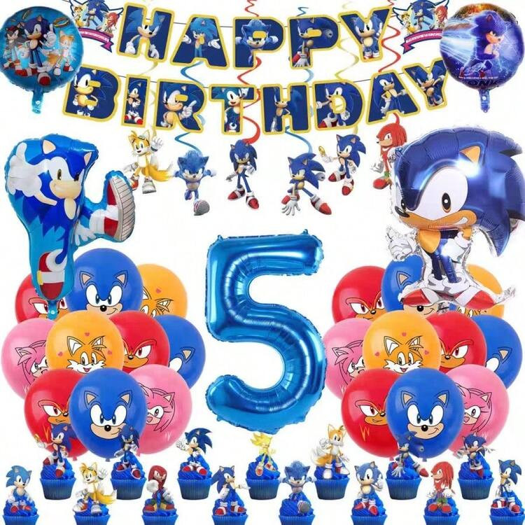 Hedgehog Balloons Cute Cartoon Themed Balloon Birthday Party Decoration Familly Gathering Party Supplies | SHEIN