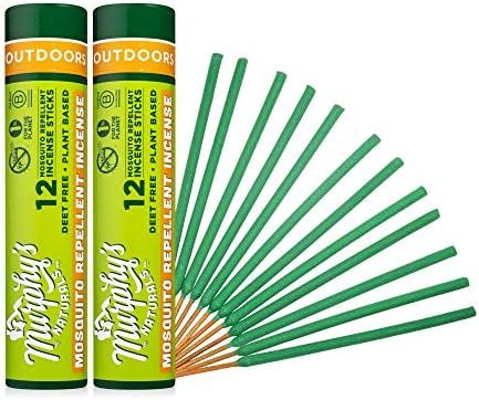 Murphy's Naturals Mosquito Repellent Incense Sticks | DEET Free with Plant Based Essential Oils |... | Amazon (US)