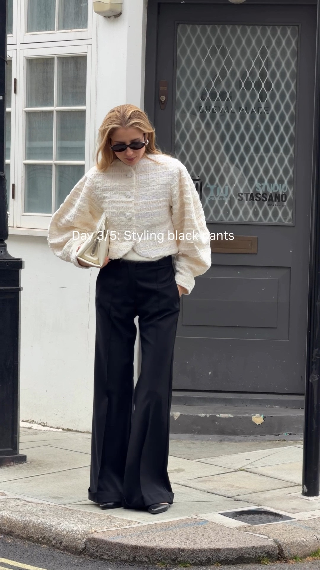 Day 3 of styling a classic pair of black pants 🖤

#LTKspring #LTKstyletip #LTKworkwear