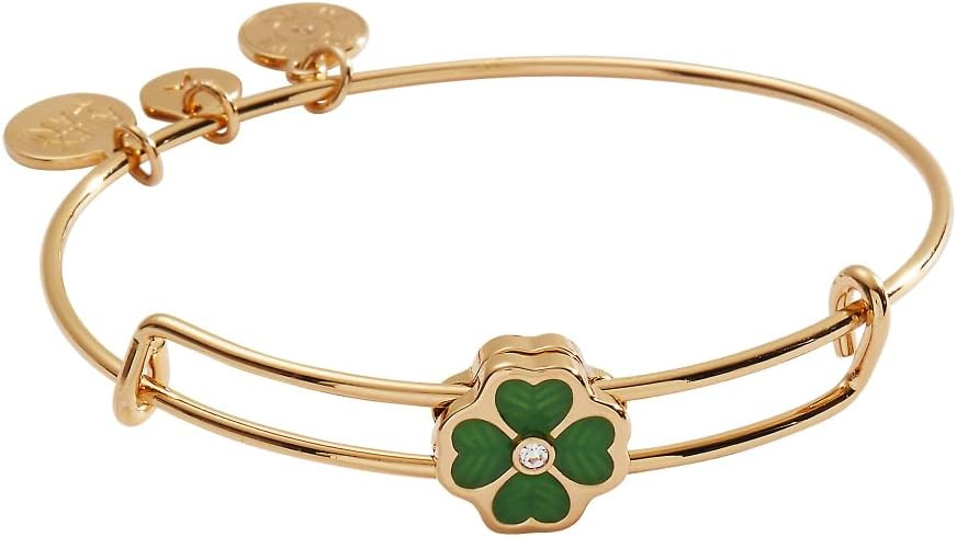 Alex and Ani Four Leaf Clover Lucky Bracelets | Amazon (US)
