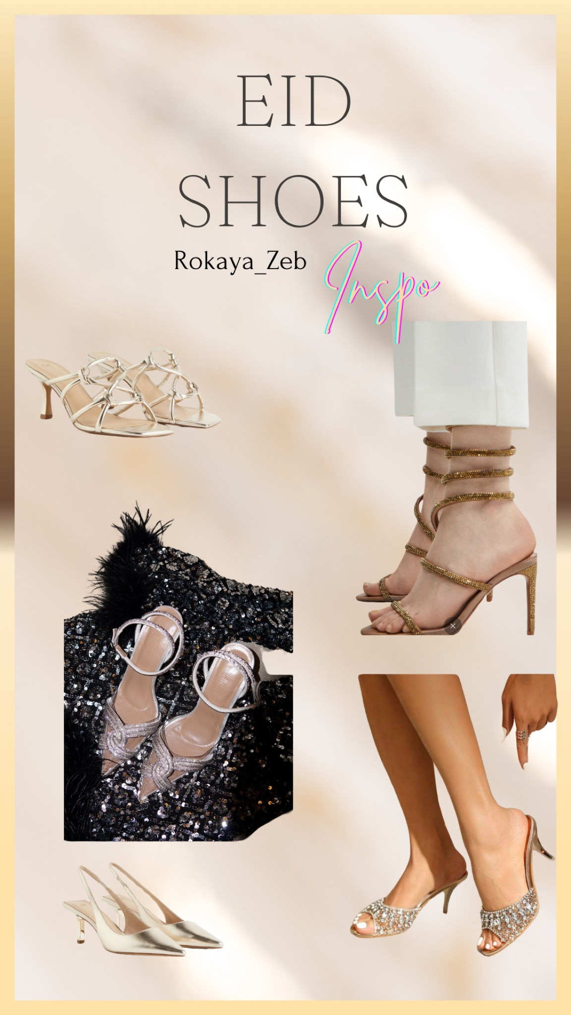 Eid & Occasion Shoes Inspiration- collection of embellished and sparkling footwear for any outfit upgrade-I am
A UK size 7

#LTKwedding #LTKshoecrush #LTKstyletip