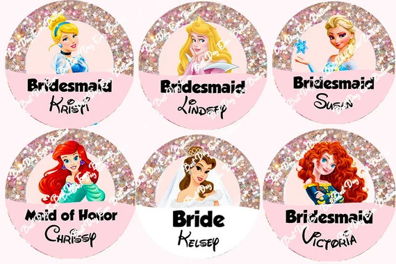 Disney Bridal Buttons-Disney Bridal Pins-Disney Buttons-Disney | Etsy | Etsy (US)