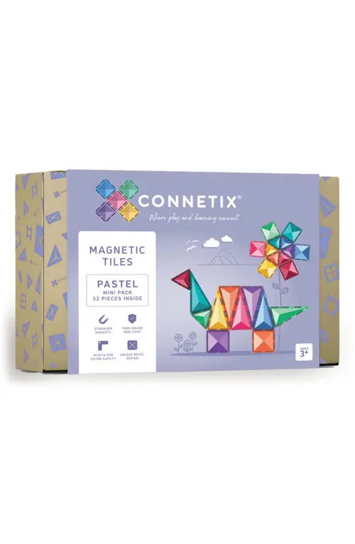 CONNETIX Kids' Pastel Magnetic Tiles 32-Piece Mini Pack at Nordstrom | Nordstrom