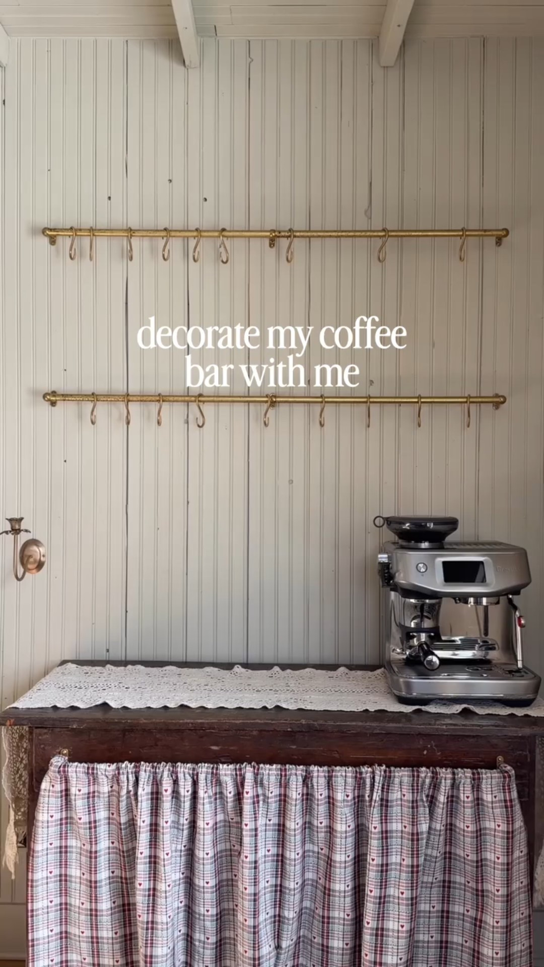 tell me this isn’t just the sweetest lil coffee bar you’ve ever seen !!! 🥺💝 she’s all ready for some valentines inspired drinks. 🫶 Comment “coffee bar” for links!

Used my teddy bear mugs and cookie jar I got for Christmas last year & added some new Mackenzie Childs pieces to hold the diff sugars I use. I’m loving the pink check! Also added a couple jellycats and I love having them here because I think of Judah every time I see them 🥺 these ones are mine so I’m starting my own lil collection hehe. He puts his in his mouth so def need to distinguish mine vs his LOL just in case mine get some coffee on them! 

#valentinesday #valentinesdecor #coffeebar