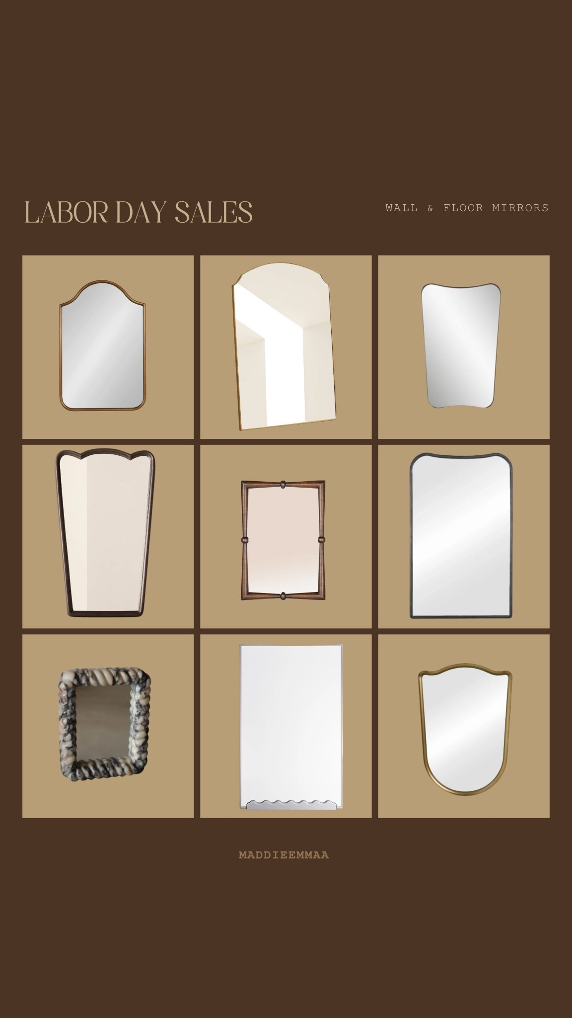 LABOR DAY SALES: silver scalloped floor mirror is ethnik living 

Wall mirror, floor mirrorr

#LTKSaleAlert #LTKHome