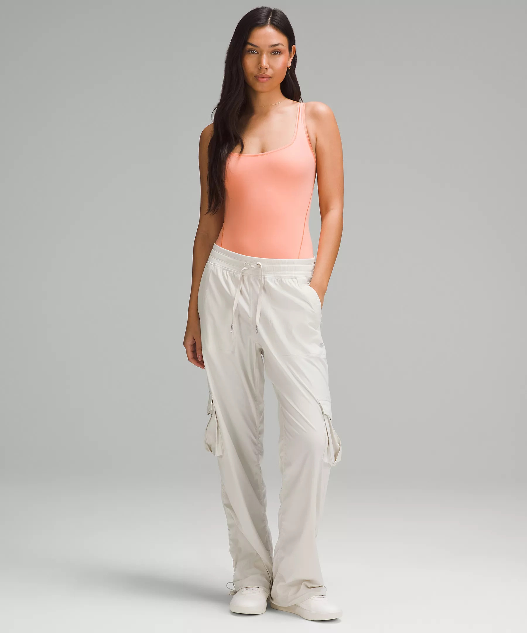 Wundermost Ultra-Soft Nulu Square-Neck Sleeveless Bodysuit | Women's Bodysuits | lululemon | Lululemon (US)