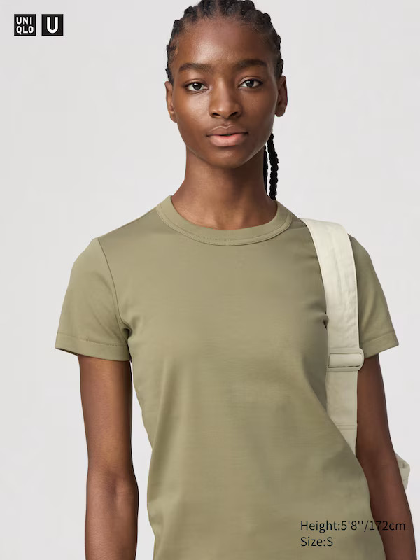 Crew Neck T-Shirt | UNIQLO (UK)