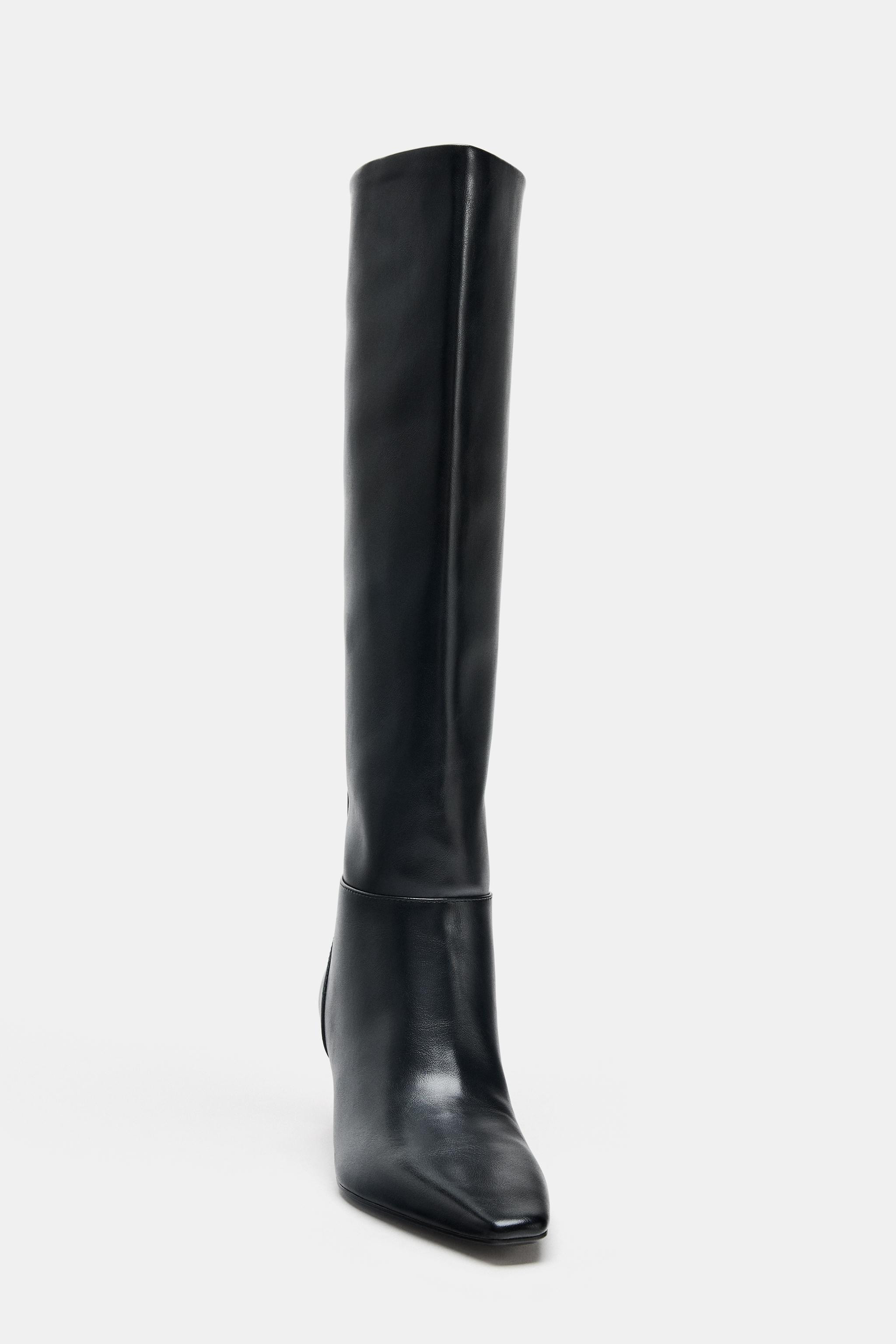WIDE HEEL BOOTS | Zara US