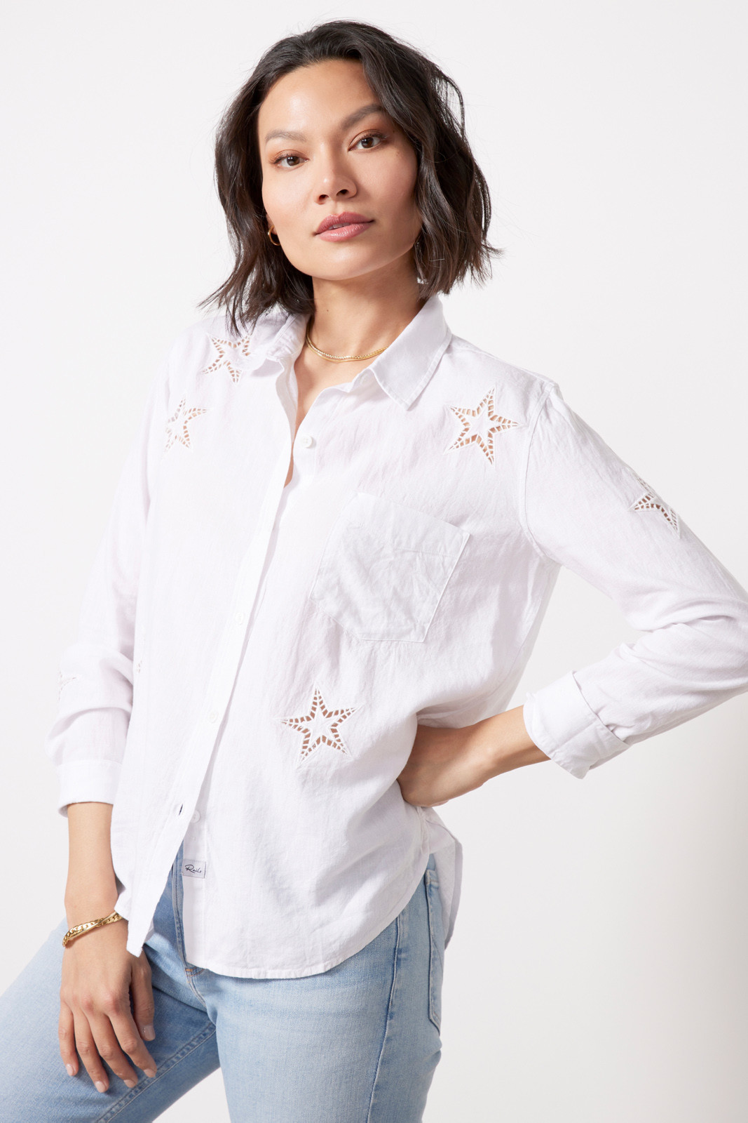 Color:WHITE | Evereve