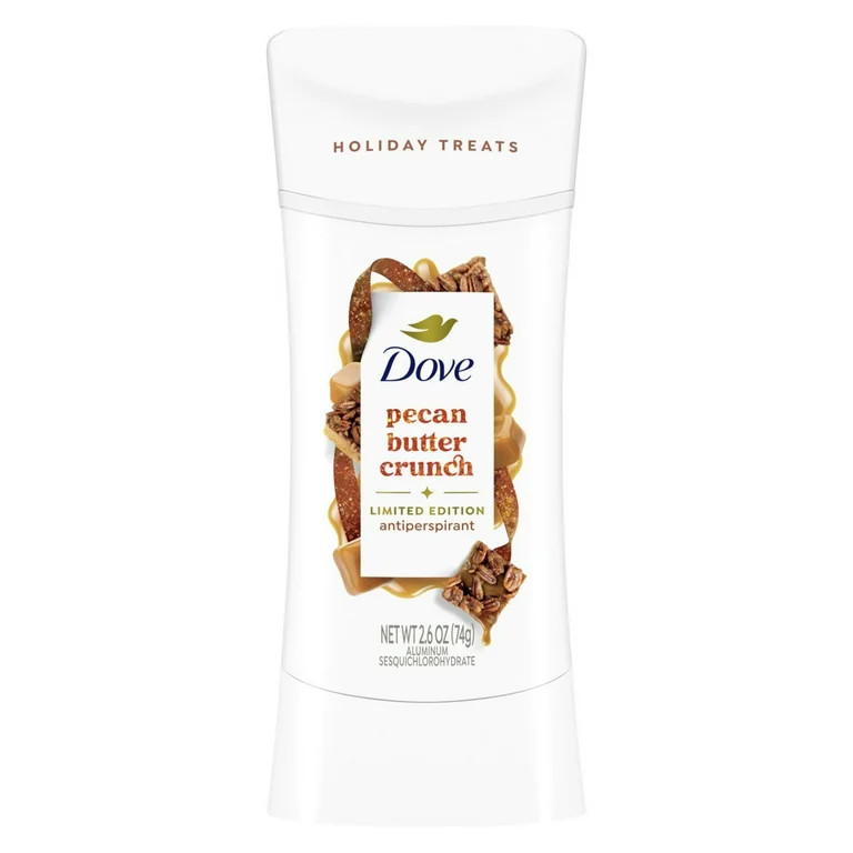 Dove Limited Edition Holiday Treats Antiperspirant Deodorant Pecan Buttercrunch, 2.6 oz | Walmart (US)