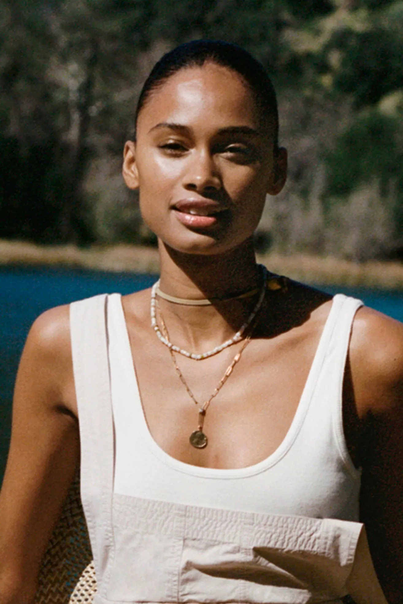 Shades of Sea Triple-Layer Necklace | Anthropologie (US)