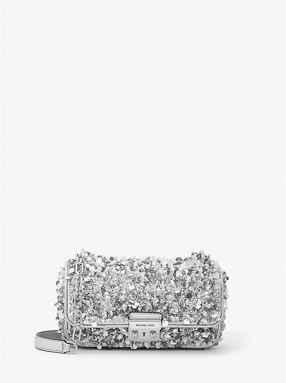 Limited-Edition Tribeca Small Hand-Embellished Shoulder Bag | Michael Kors US
