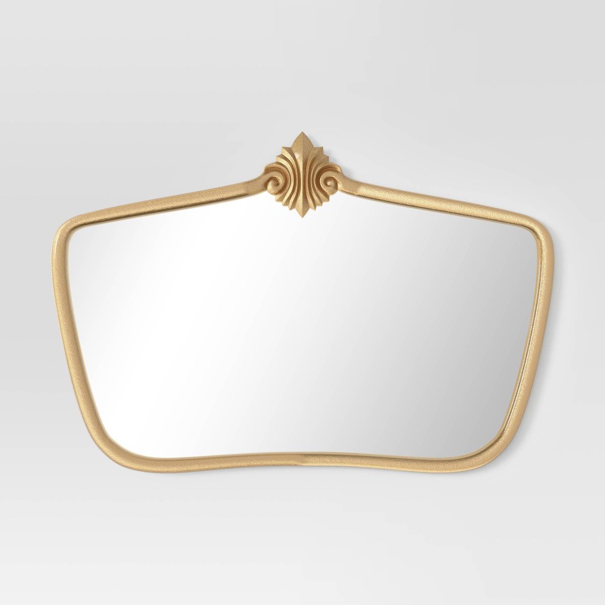 Cast Decorative Metal Wall Mirror Gold - Threshold™ | Target