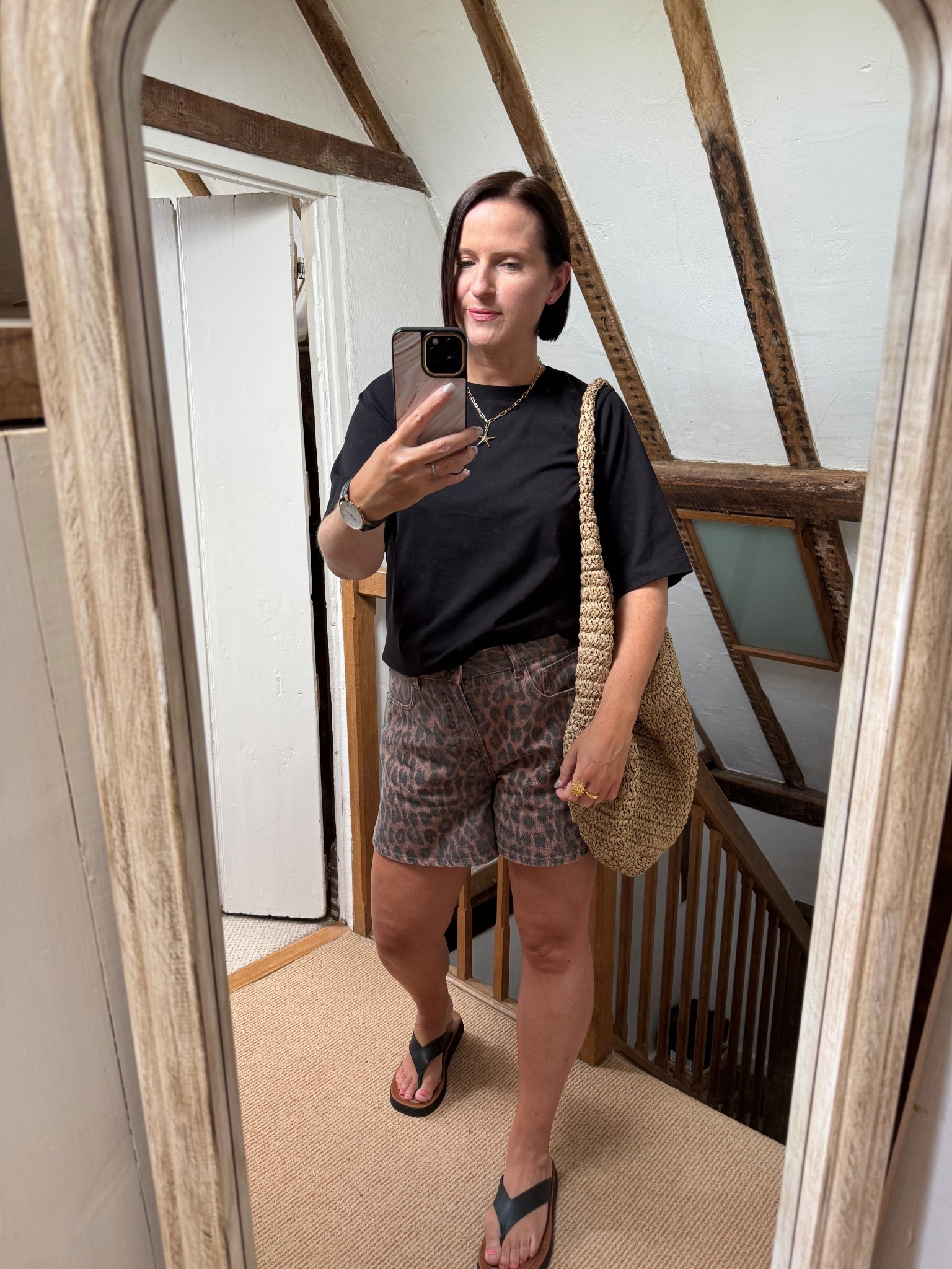 Leopard Print Essential Denim Shorts
Heavyweight Cotton T-shirt
Raffia Oversized Tote Bag


#LTKsummer #LTKuk #LTKeurope