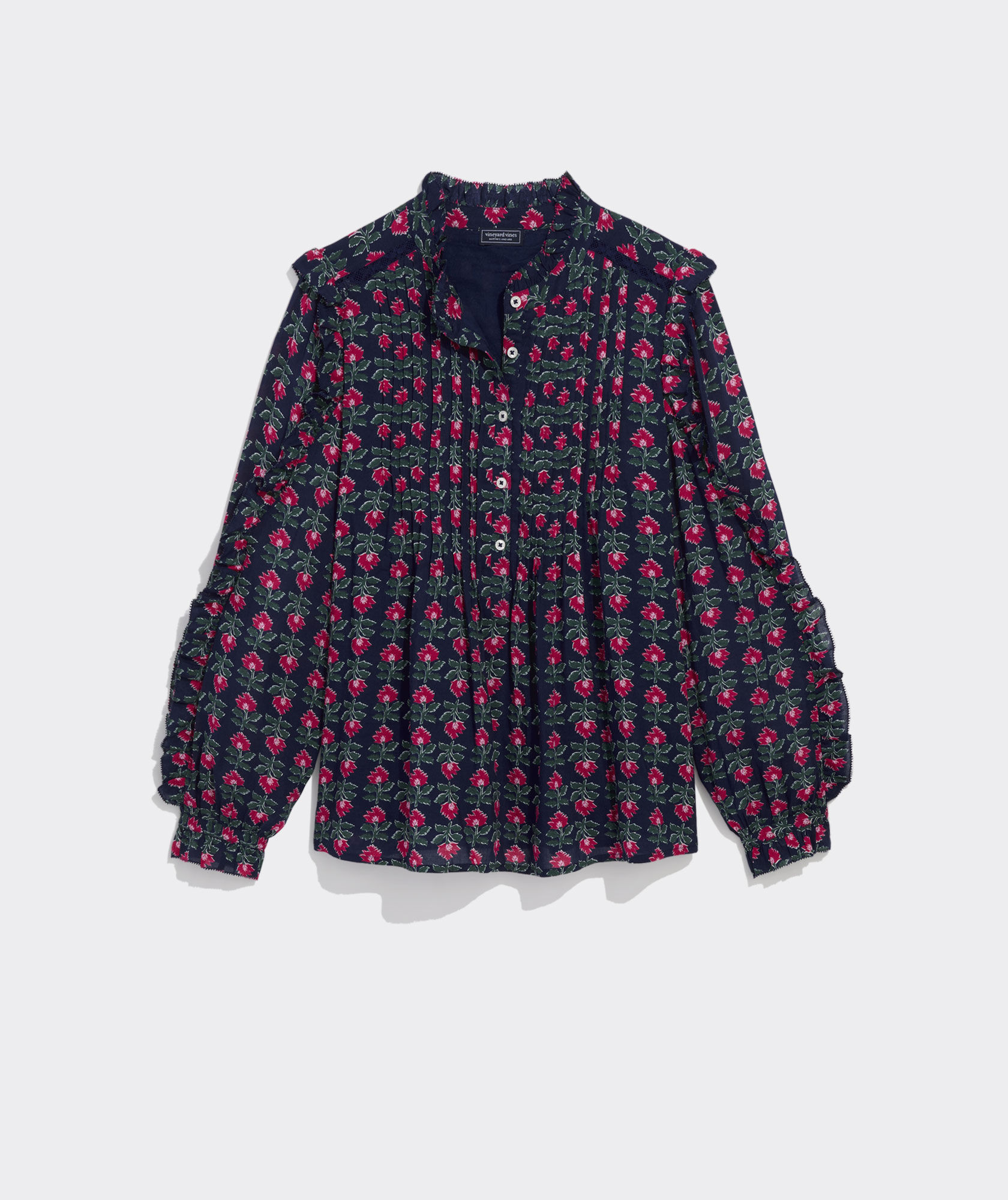 Margaret Pintuck Top | vineyard vines
