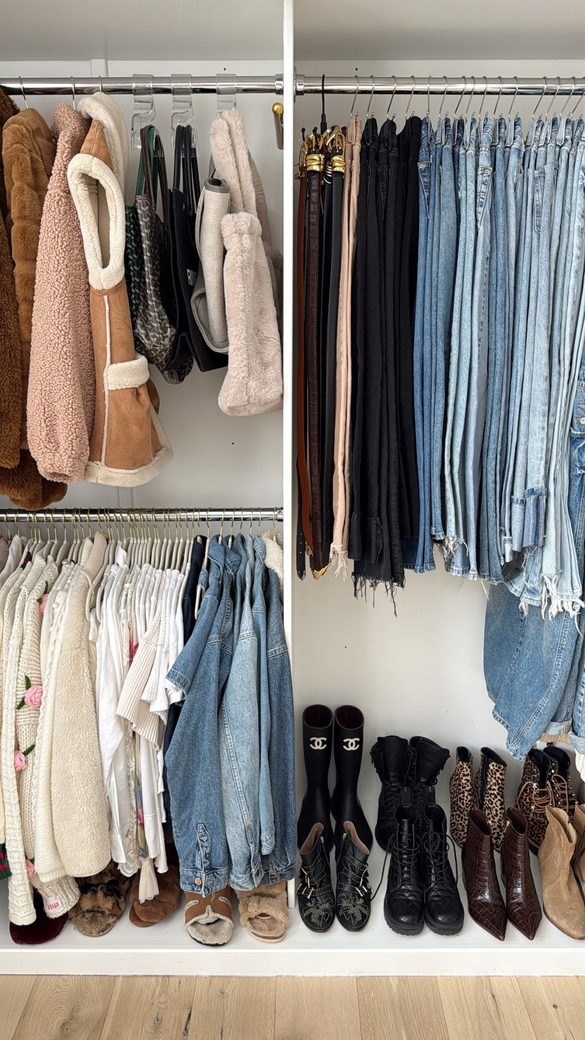 Closet hanging organizers for clothes, totes, belts and jeans👖👖

Organziation
Home 
Amazon 

#LTKHome