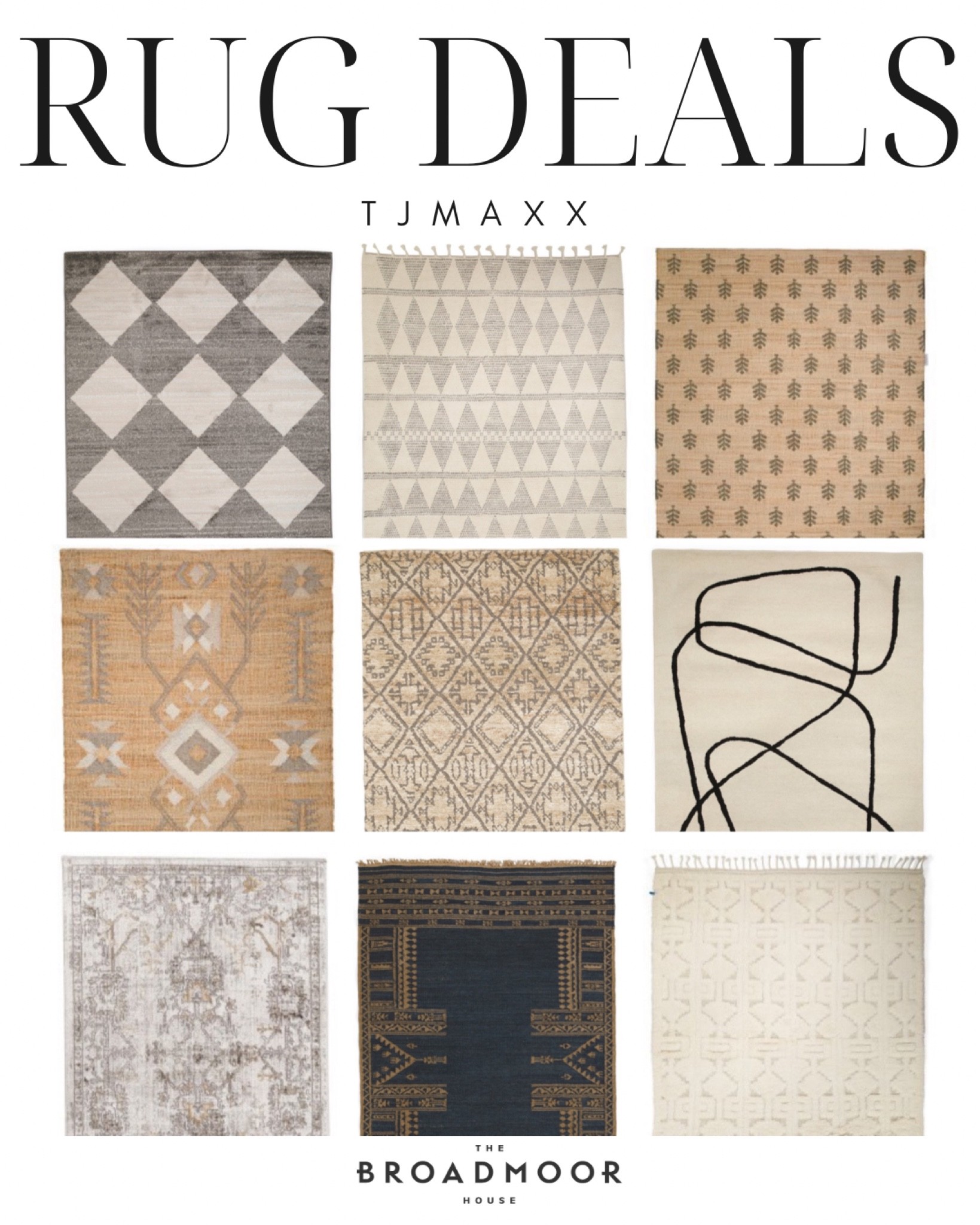 Area rugs on major deal!

Home decor, living room decor, living room rug, bedroom rug, modern rug, neutral decor, neutral rug, modern rug, checkered, gray rug, jute rug, cream rug, white rug, black rug, guest bedroom,

#LTKhome #LTKstyletip #LTKsalealert