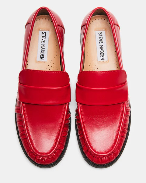 RIDLEY RED LEATHER | Steve Madden (US)