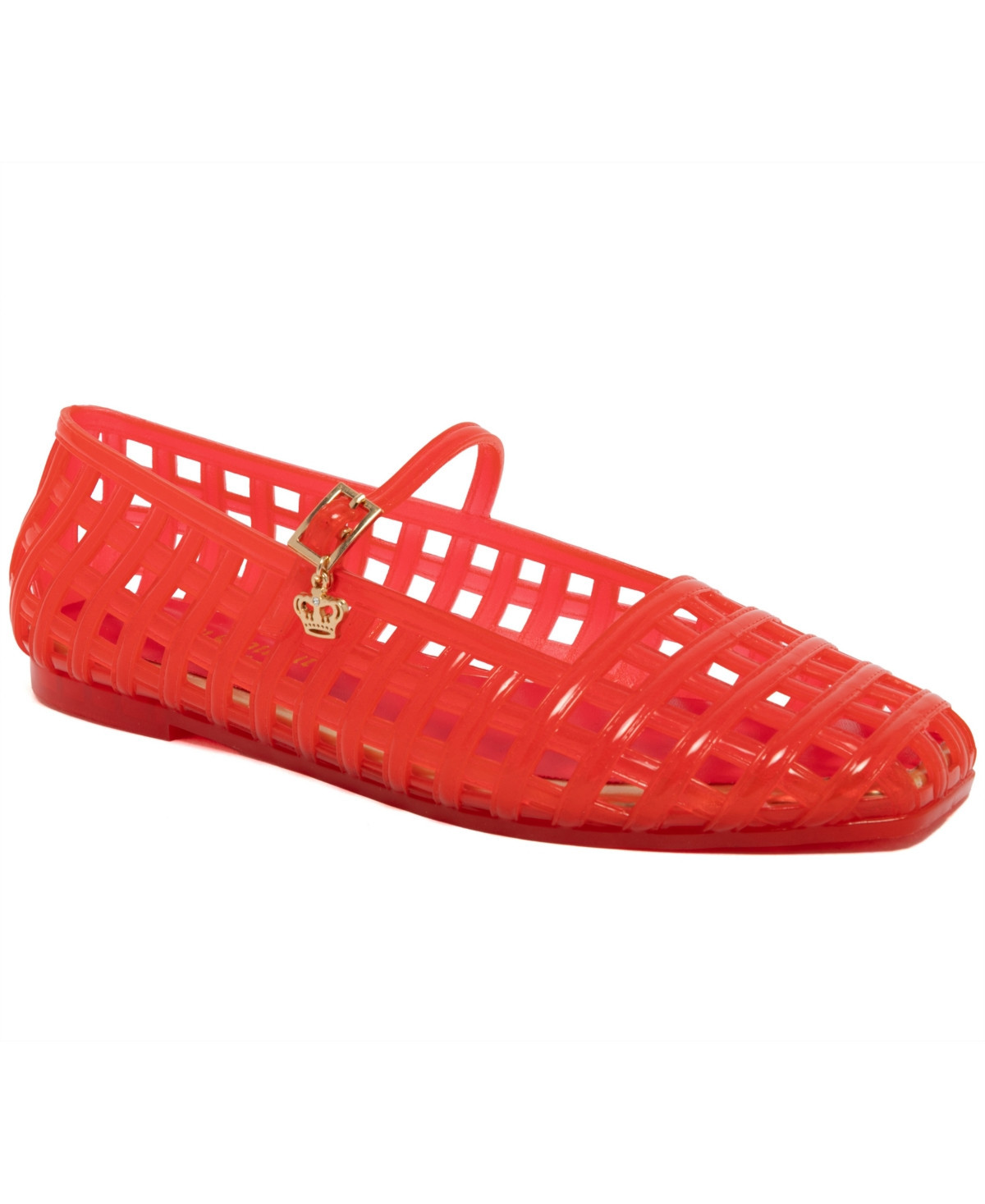 Juicy Couture Women's Malaysia Mary Jane Ballet Flats - Red | Macy's