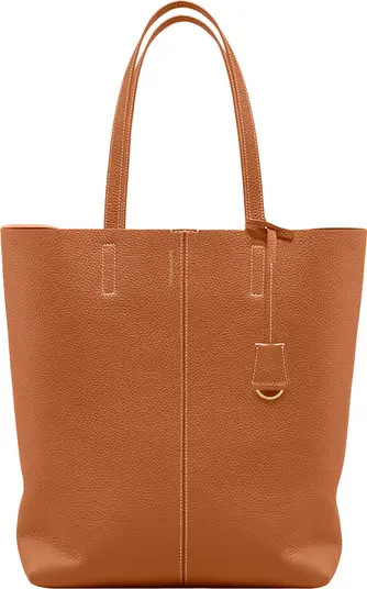 Tall Leather Soft Tote | Nordstrom