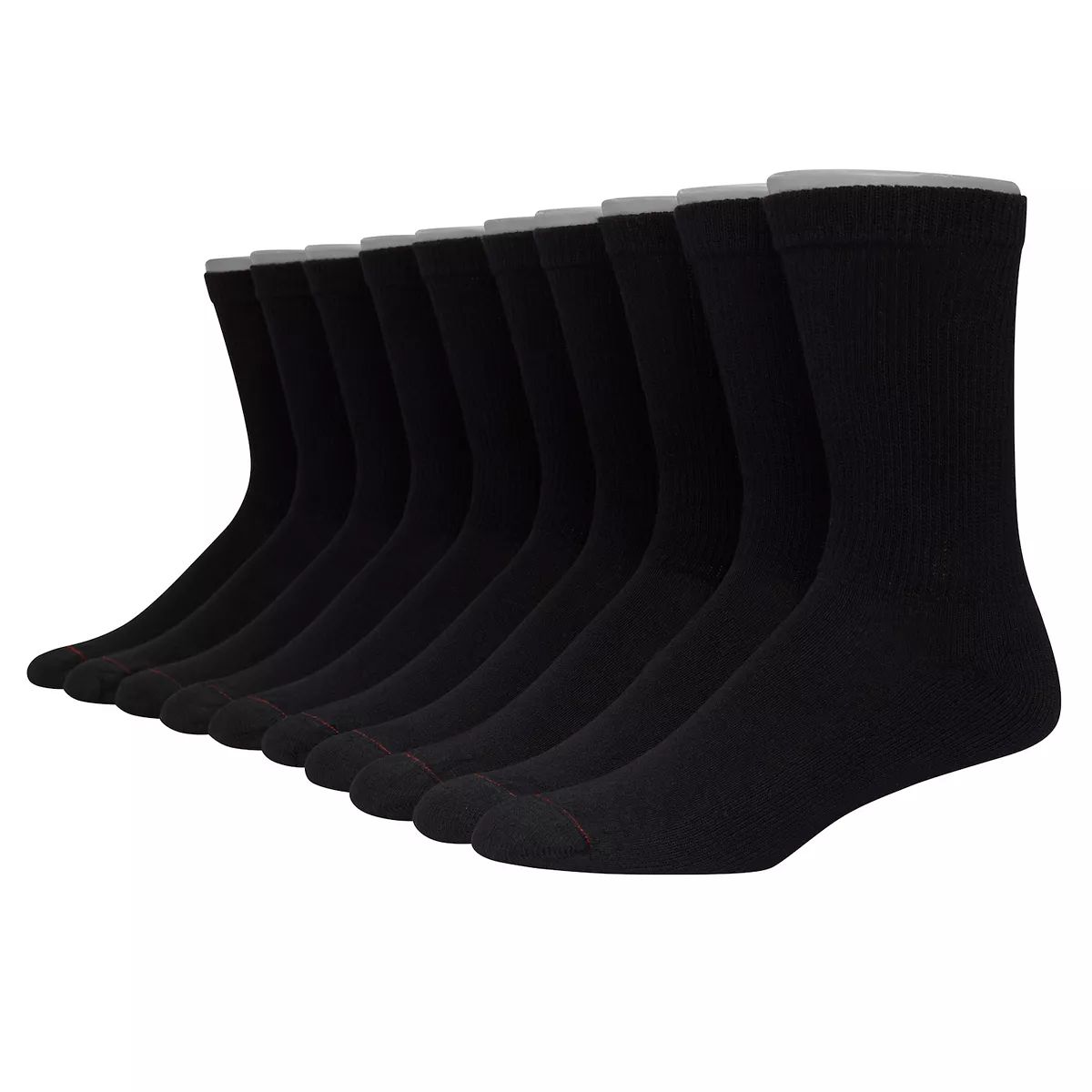 Men's Hanes Ultimate® 10-pack Fresh IQ Crew Socks | Kohl's