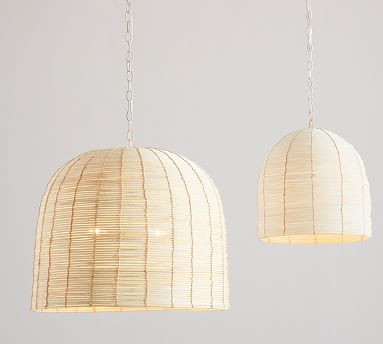 Cambria Rattan Pendant | Pottery Barn (US)