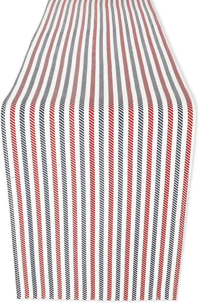 Folkulture Memorial Day Table Runner, 100% Cotton 4th of July Table Runner for Patriotic Decorati... | Amazon (US)