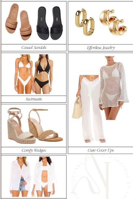 Capsule vacay pieces 

#LTKswim #LTKstyletip #LTKtravel