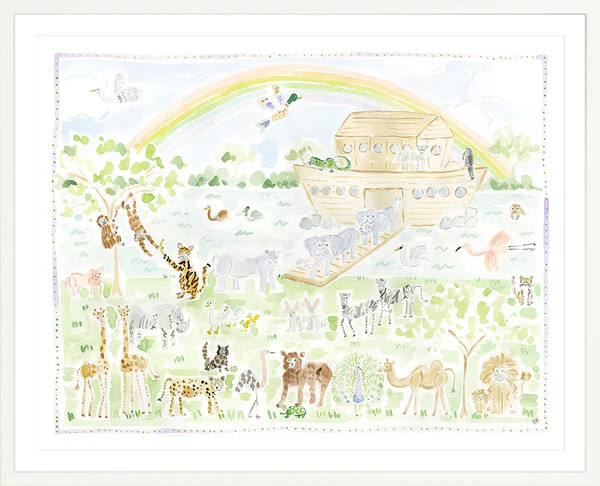 The "Noah's Ark Rainbow" Fine Art Print | Evelyn Henson