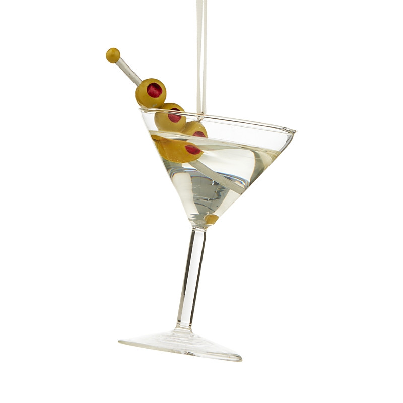 Bloomingdale's Glass Martini Ornament - Exclusive | Bloomingdale's (US)
