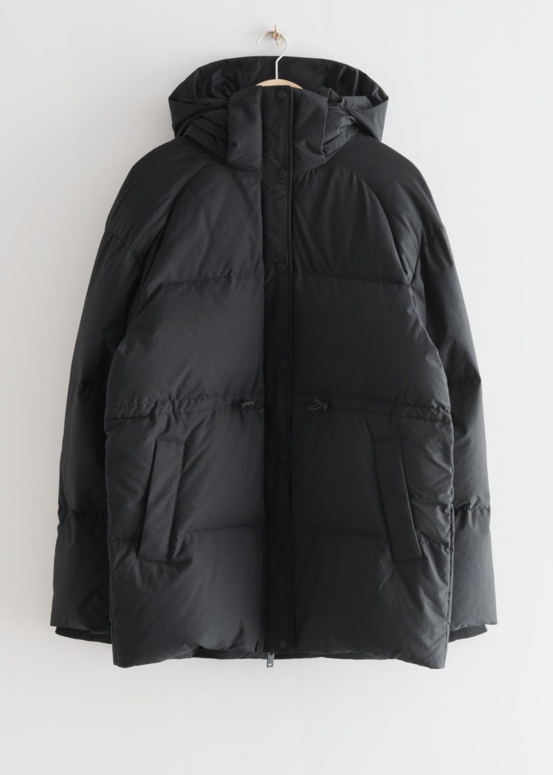 Oversized Hooded Down Puffer Jacket | & Other Stories US