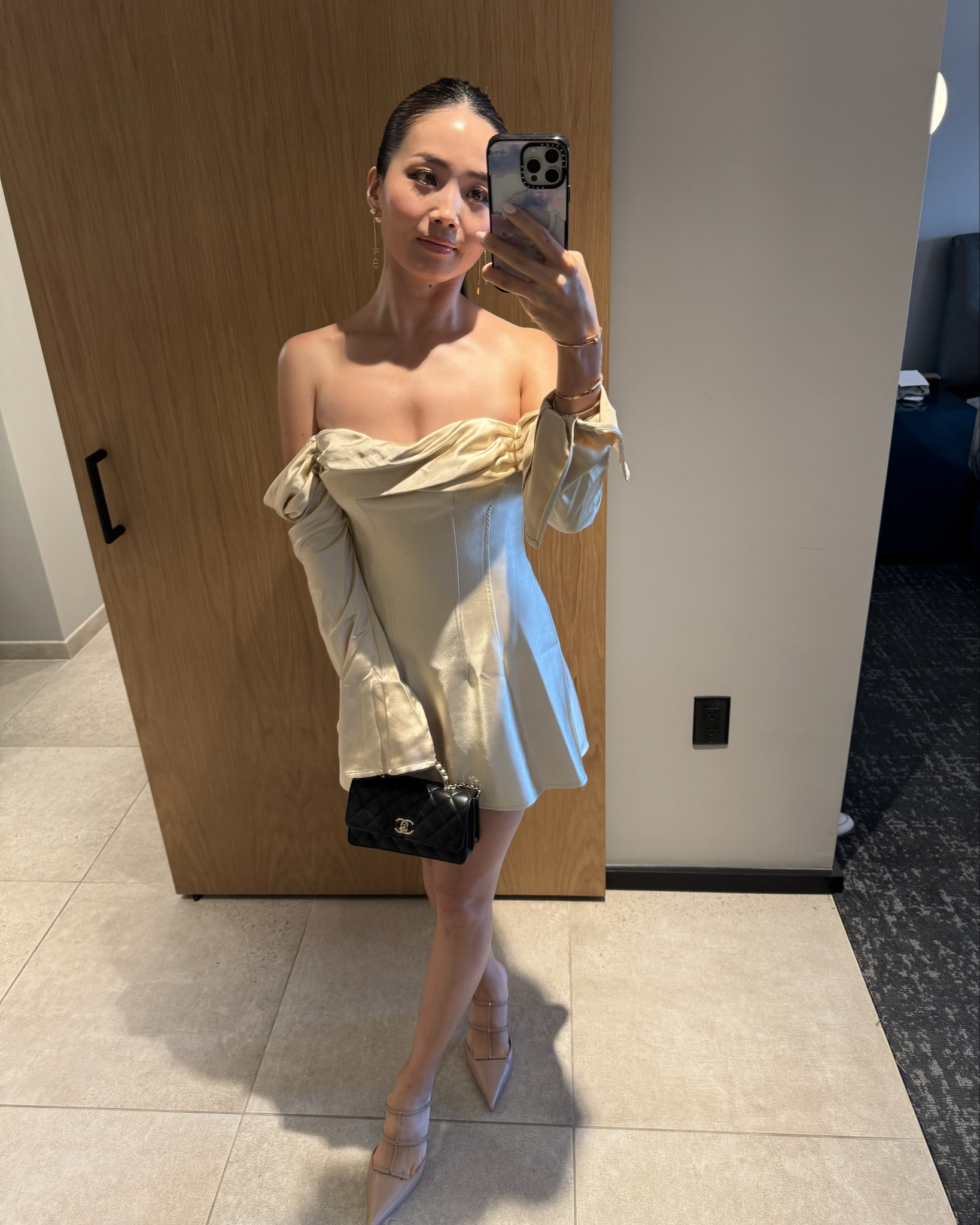 Wore this gold Meshki dress for a Fenty Beauty event while I was in LA 💛

#LTKstyletip