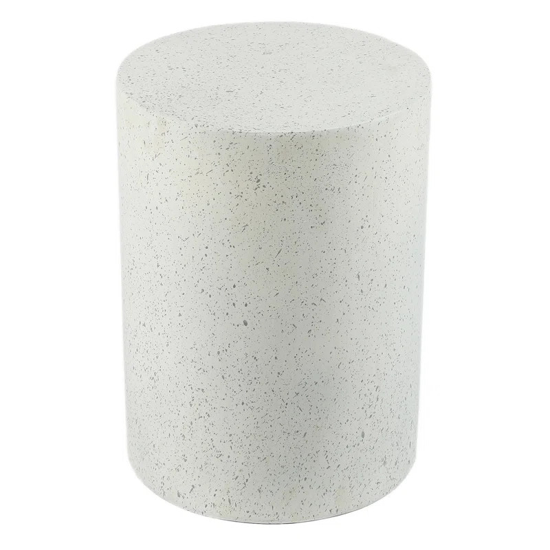 Evas Cement Outdoor Side Table | Wayfair North America