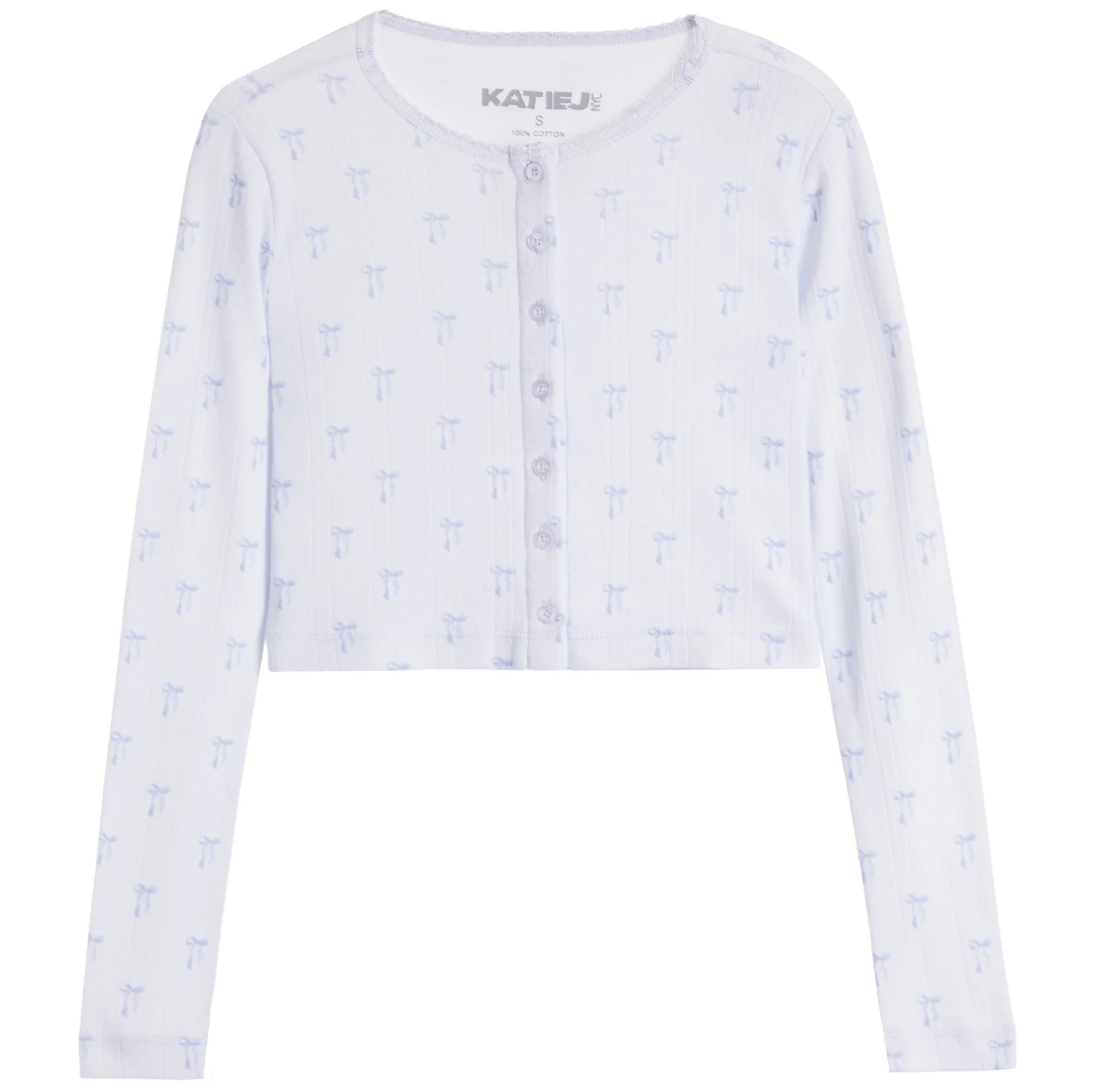 Marina Allover Bow Cardigan | Denny's