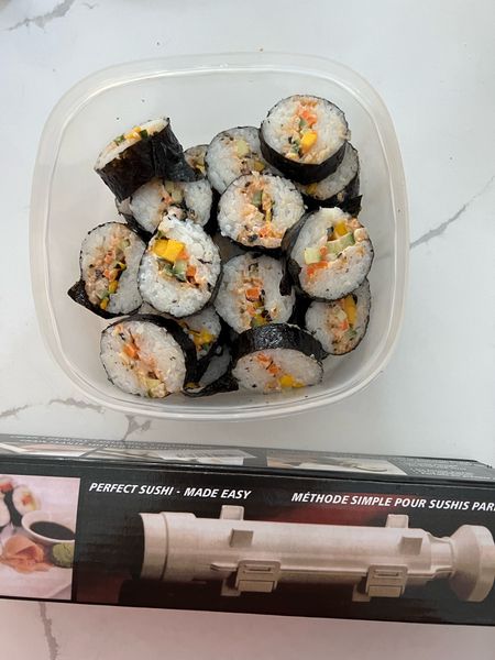 You need this easy sushi roller! Trust me so so easy and delicious sushi! 

#LTKhome #LTKSeasonal #LTKsalealert
