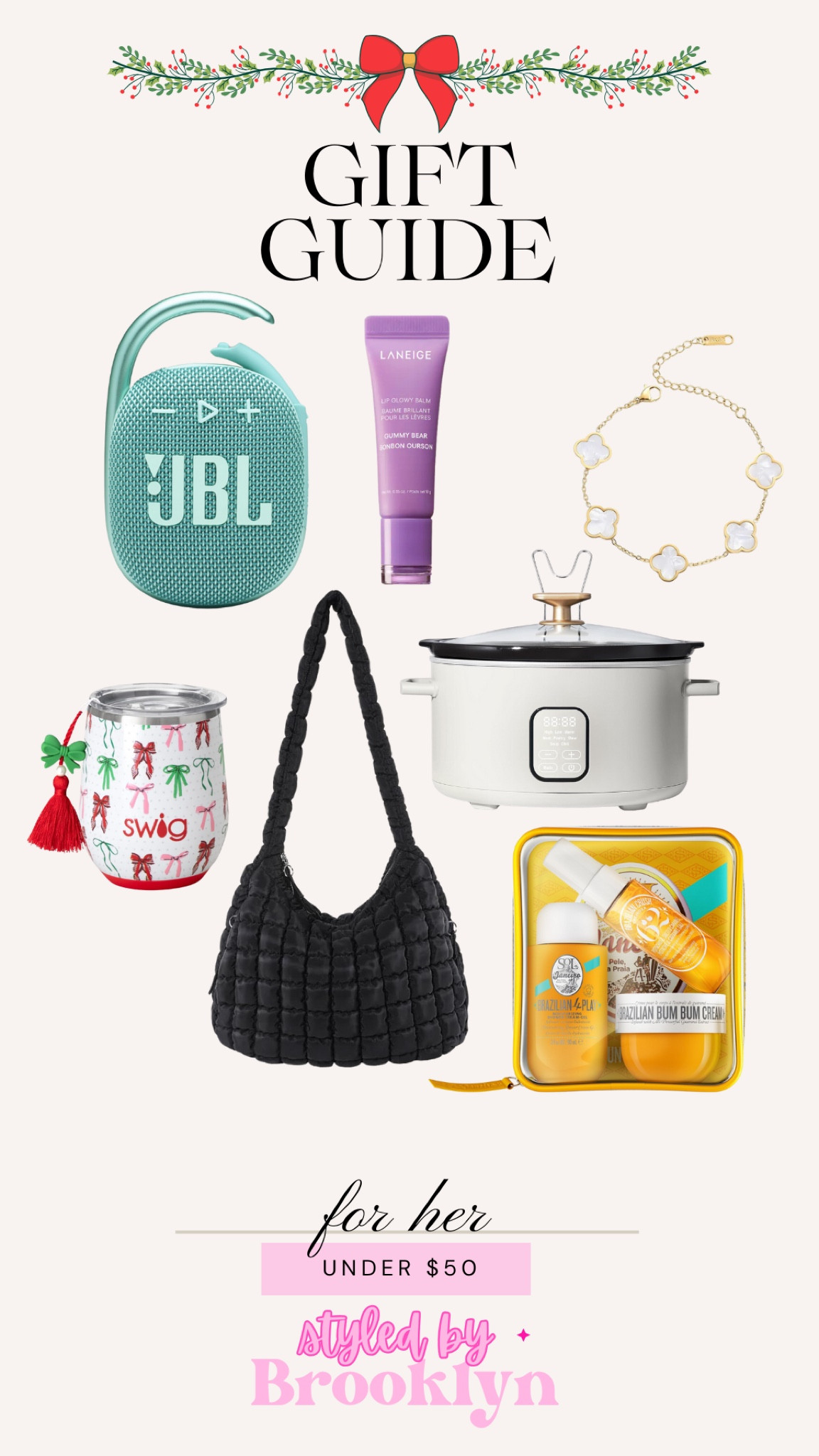 Gift Guide for her under $50 🎁 

#LTKGiftGuide #LTKHoliday #LTKSeasonal