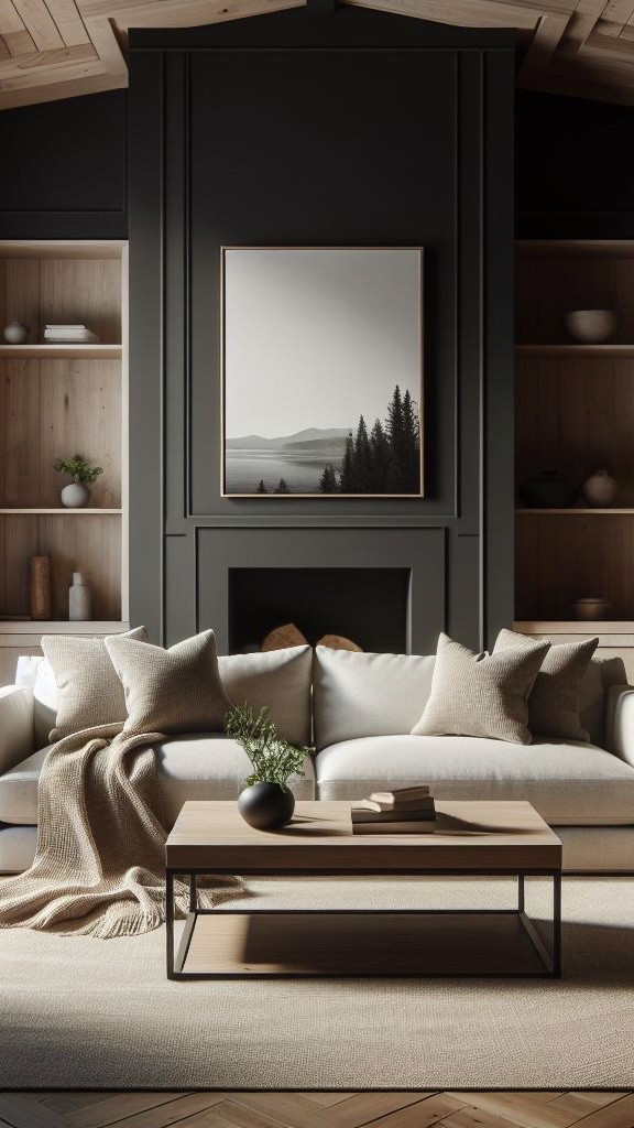 deep charcoal + light wood tones … loving the contrast 😍

#LTKSaleAlert #LTKHome